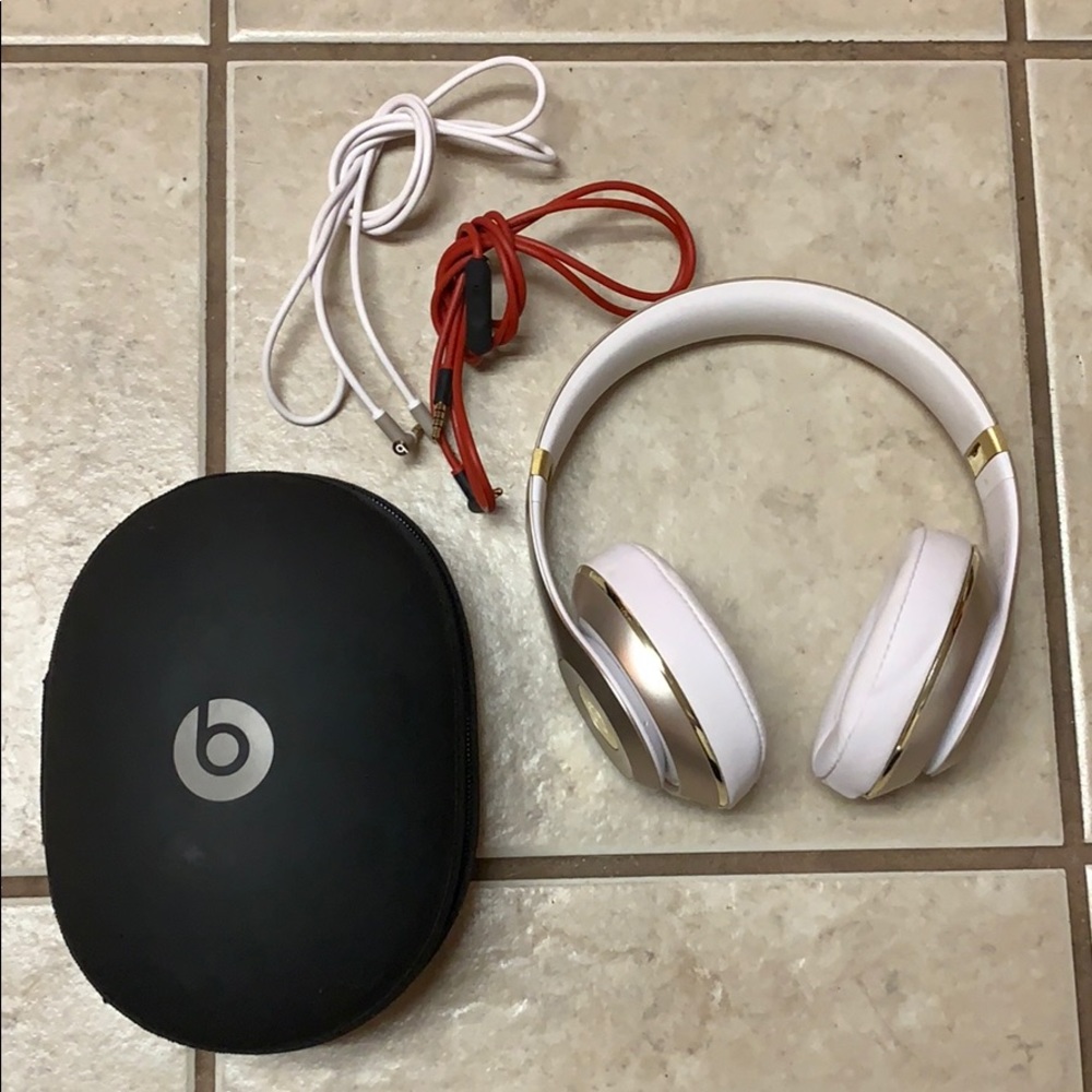 Beats by Dr. Dre wireless headphones.
